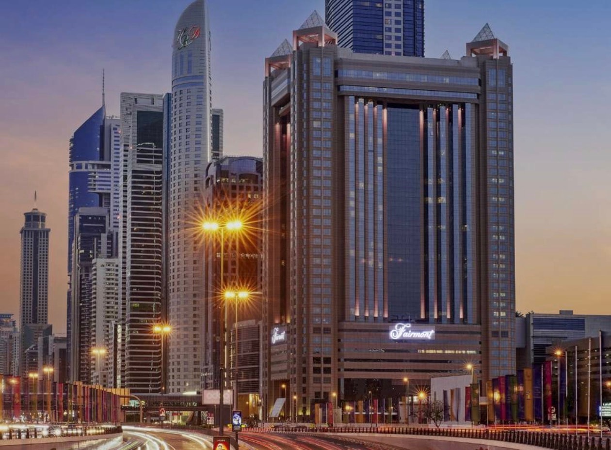 Wire Properties office at Fairmont Hotel, Sheikh Zayed Road, Dubai